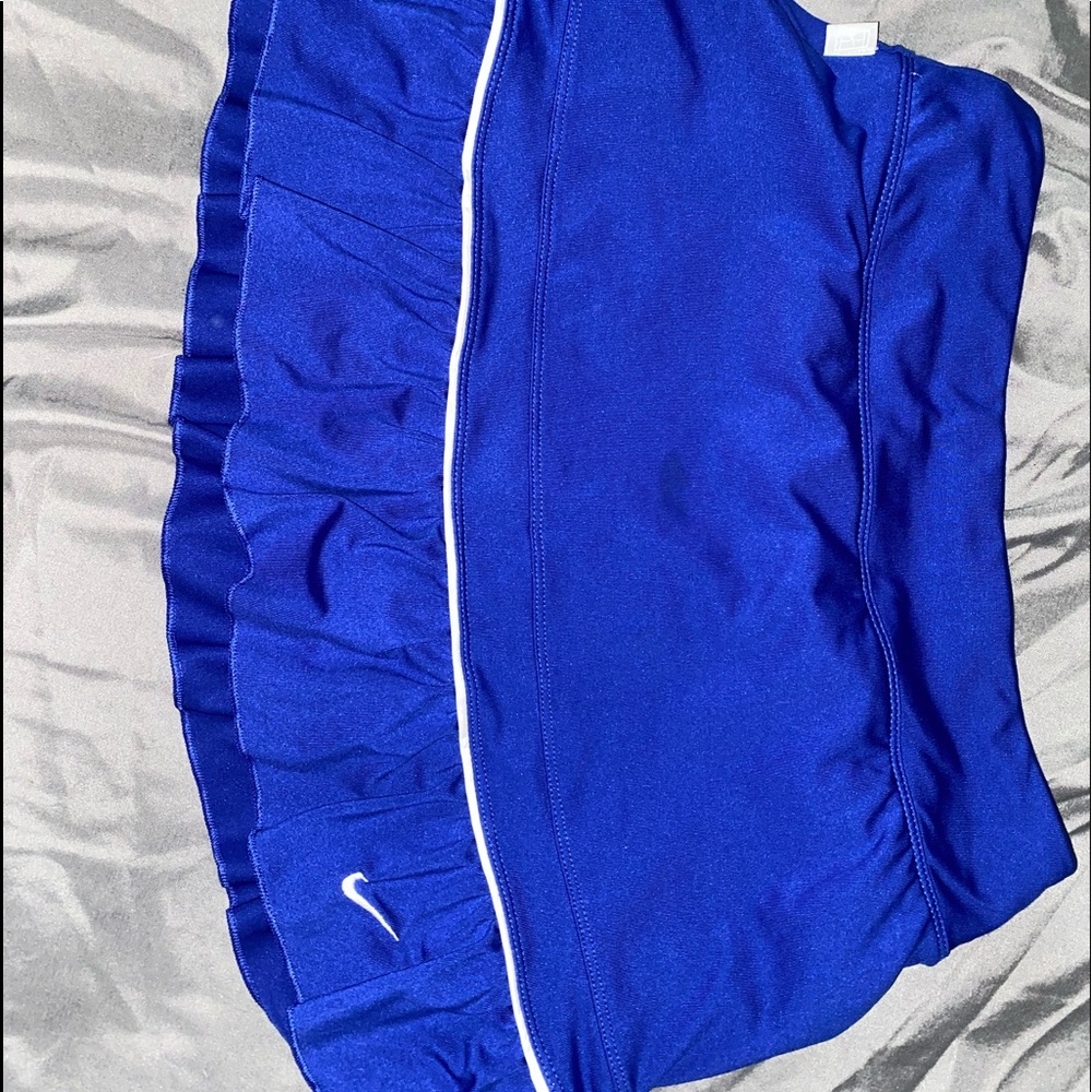 Nike blue tennis skirt